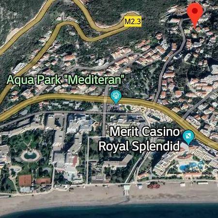 Apartman Aquaoark Casino 007 New Bechichi Budva Sea View *